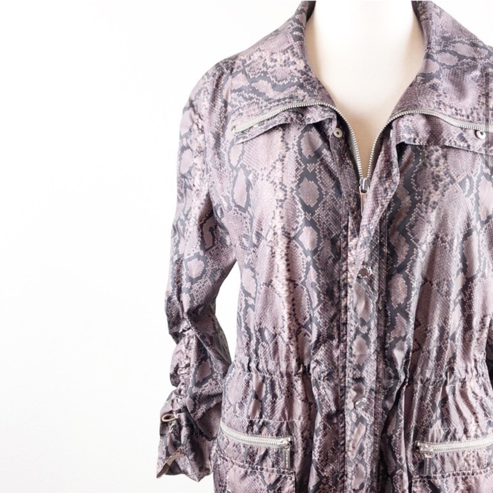 Michael Kors python snake print raincoat - Picture 2 of 8